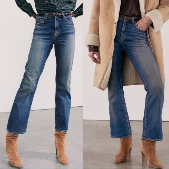 Nili Lotan Classic Wash Boot Jeans - Picture 1 of 15